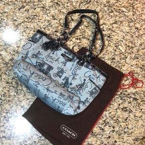 Coach Horse & Carriage Print Bag